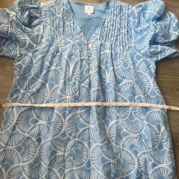 j.marie RYLEE V-NECK BUTTON DRESS - Picture 12 of 13